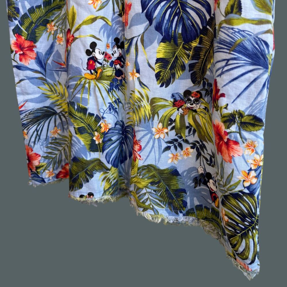 Disney X Tommy Bahama Jungle Jubilee Linen Shift Dress - Picture 4 of 8